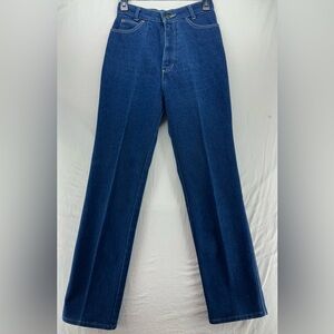 Stockton Of Dallas 1980s Denim Women's Jeans Front Crease Size 10 Vintage‎ #862